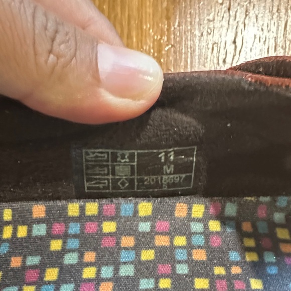 SAS Women's Brown Leather Flats Willow Slip On loafer walnut - Picture 3 of 11